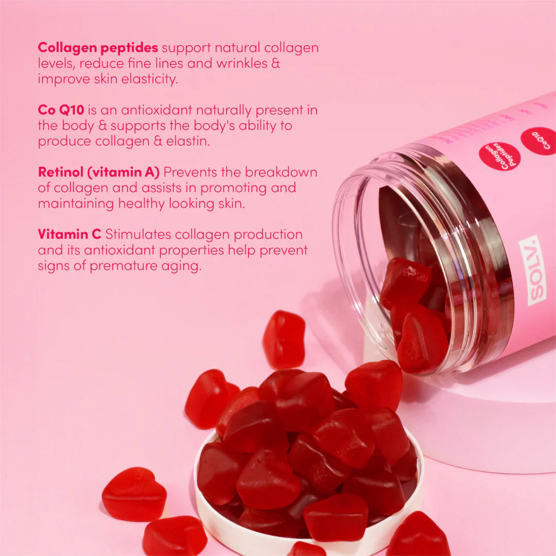 SOLV Collagen & CoQ10 Gummies - 56 Pack - Image 2