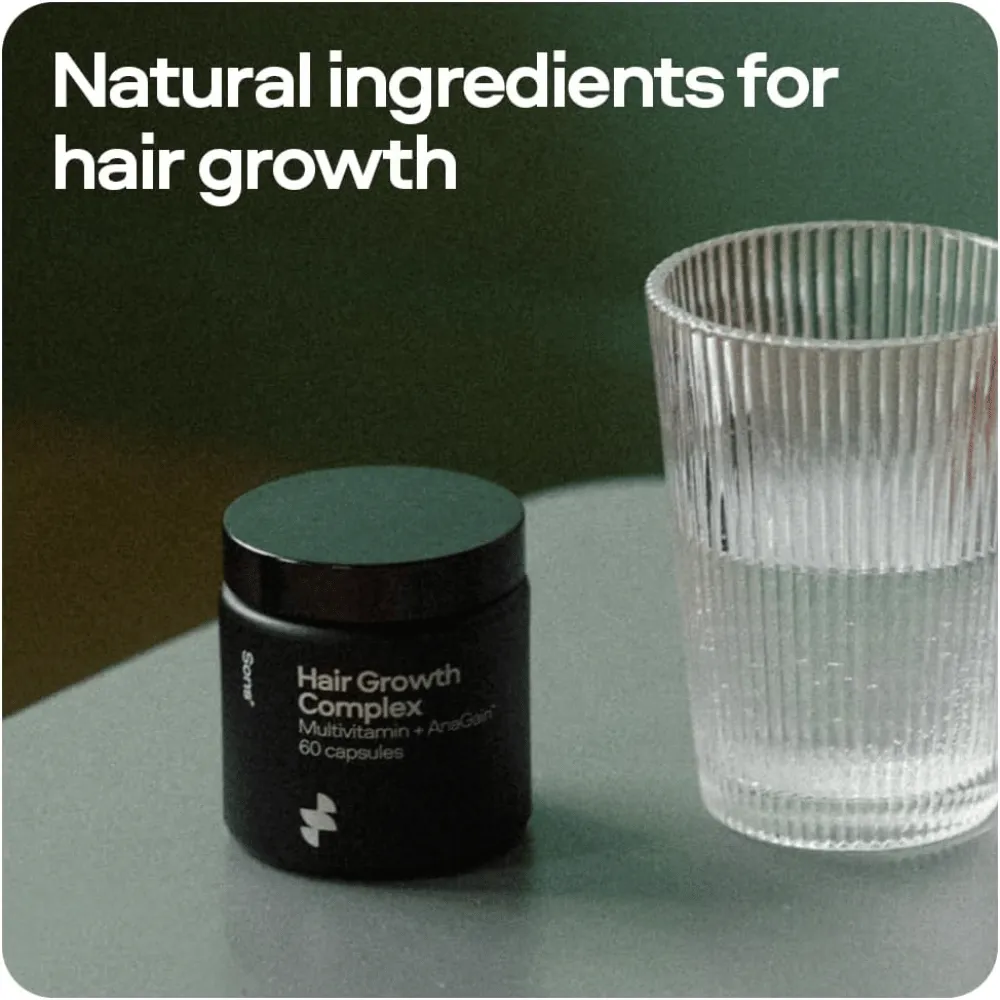 Sons Hair Complex Multi-Vitamin & Anagain- 3 Months (180 Capsules) - Image 3
