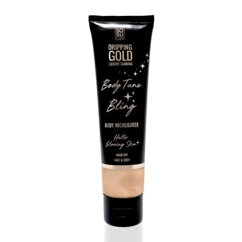 SOSU Dripping Gold Body Tune Bling - 100ml