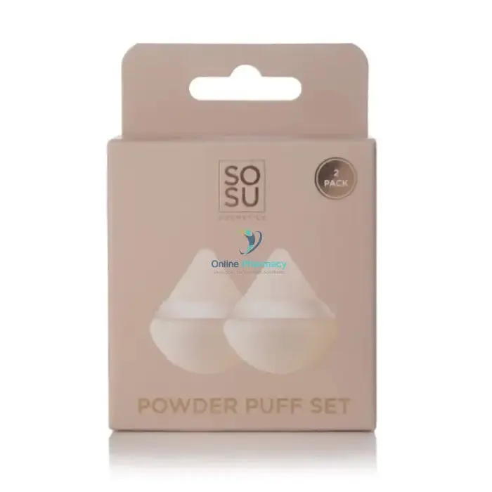 SoSu Powder Puff Set - 2 Pack