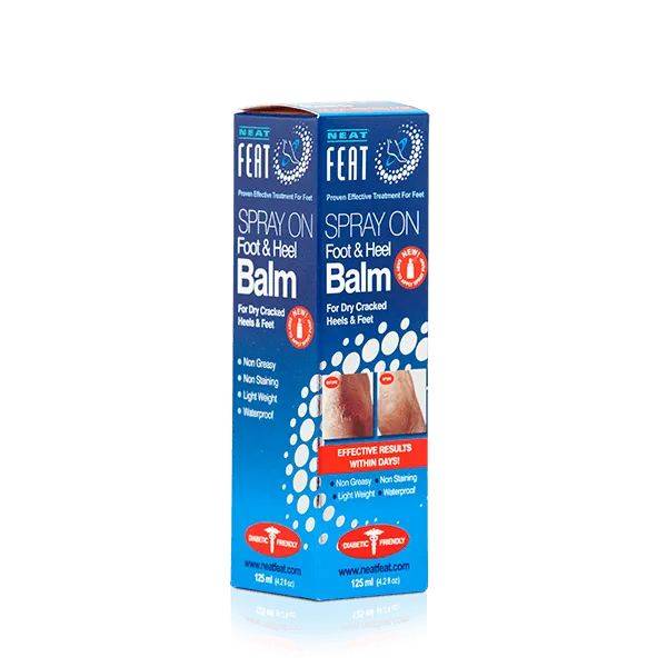 Neat Feat Spray On Foot and Heel Balm for Dry, Cracked feet - 125ml - Image 3