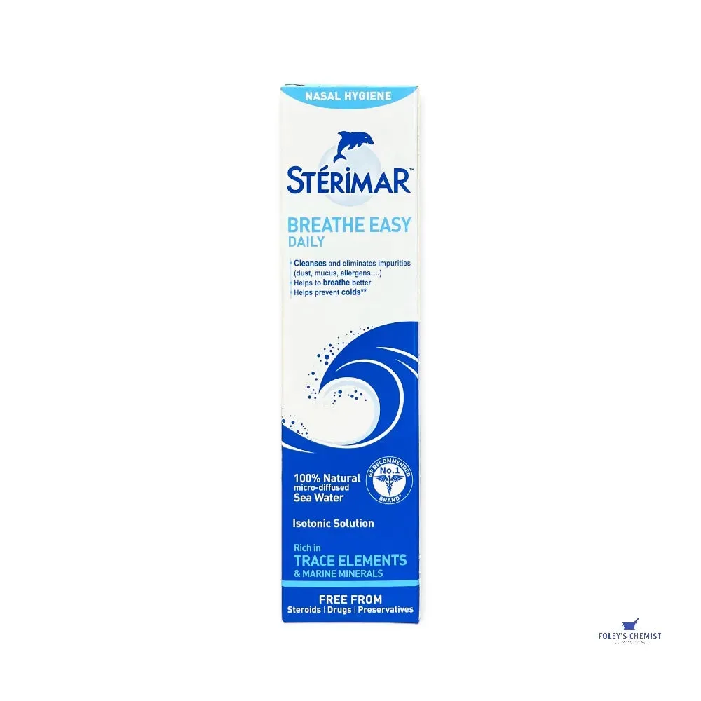Sterimar Breathe Easy Daily Nasal Spray - 50ml/100ml - Image 2