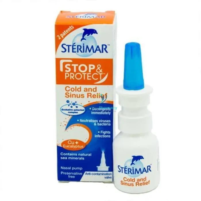 Sterimar Stop & Protect Cold and Sinus Relief Cu & Eucalyptus - 20ml