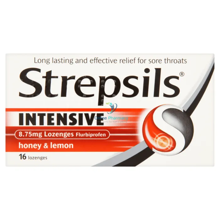 Strepsils Intensive Honey & Lemon Lozenges - 16 Pack - Image 2