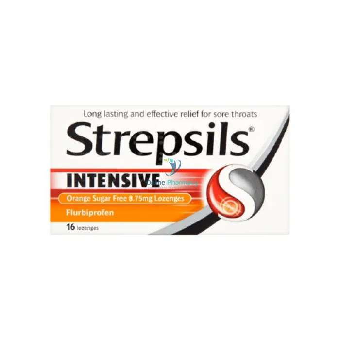 Strepsils Intensive Orange Lozenges - 16 Pack - Image 2
