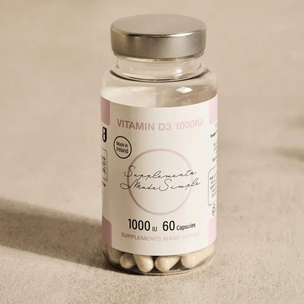 Supplements Made Simple Vitamin D3 1000iu - 60 Capsules (Expiry 31/08/26) - Image 3