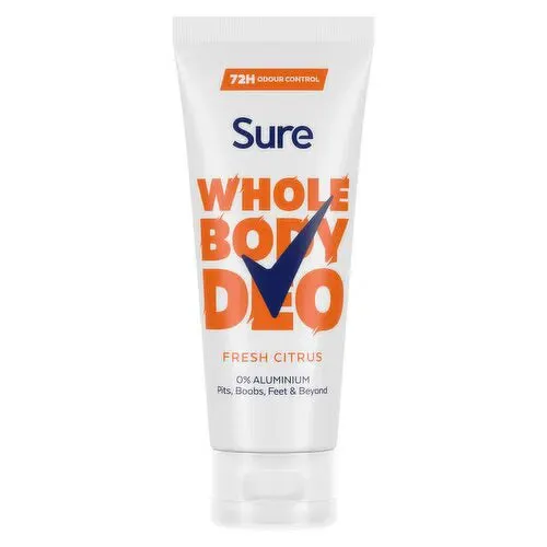 Sure Women Fresh Citrus All Over Body Deodorant Cream - 75ml