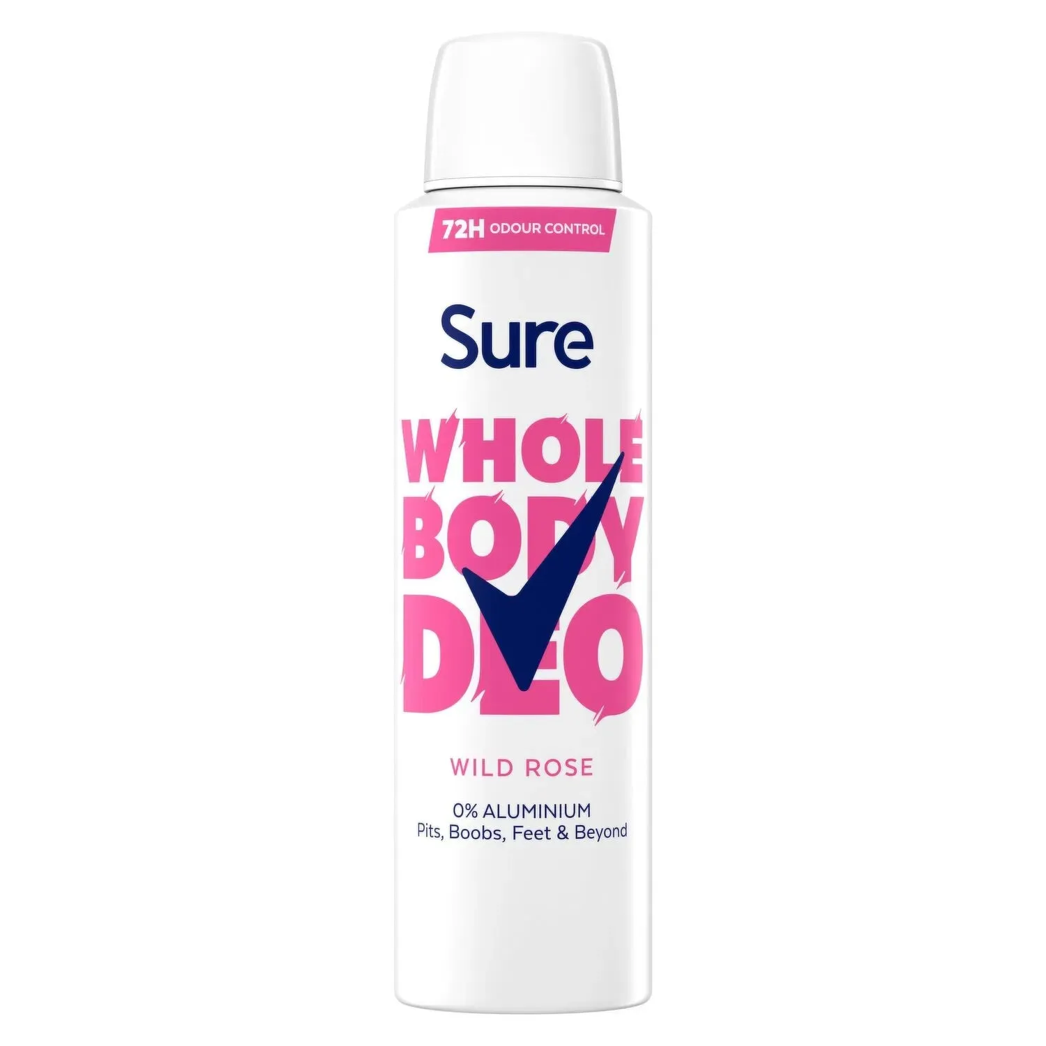 Sure Women Wild Rose Whole Body Deodorant Spray - 150ml