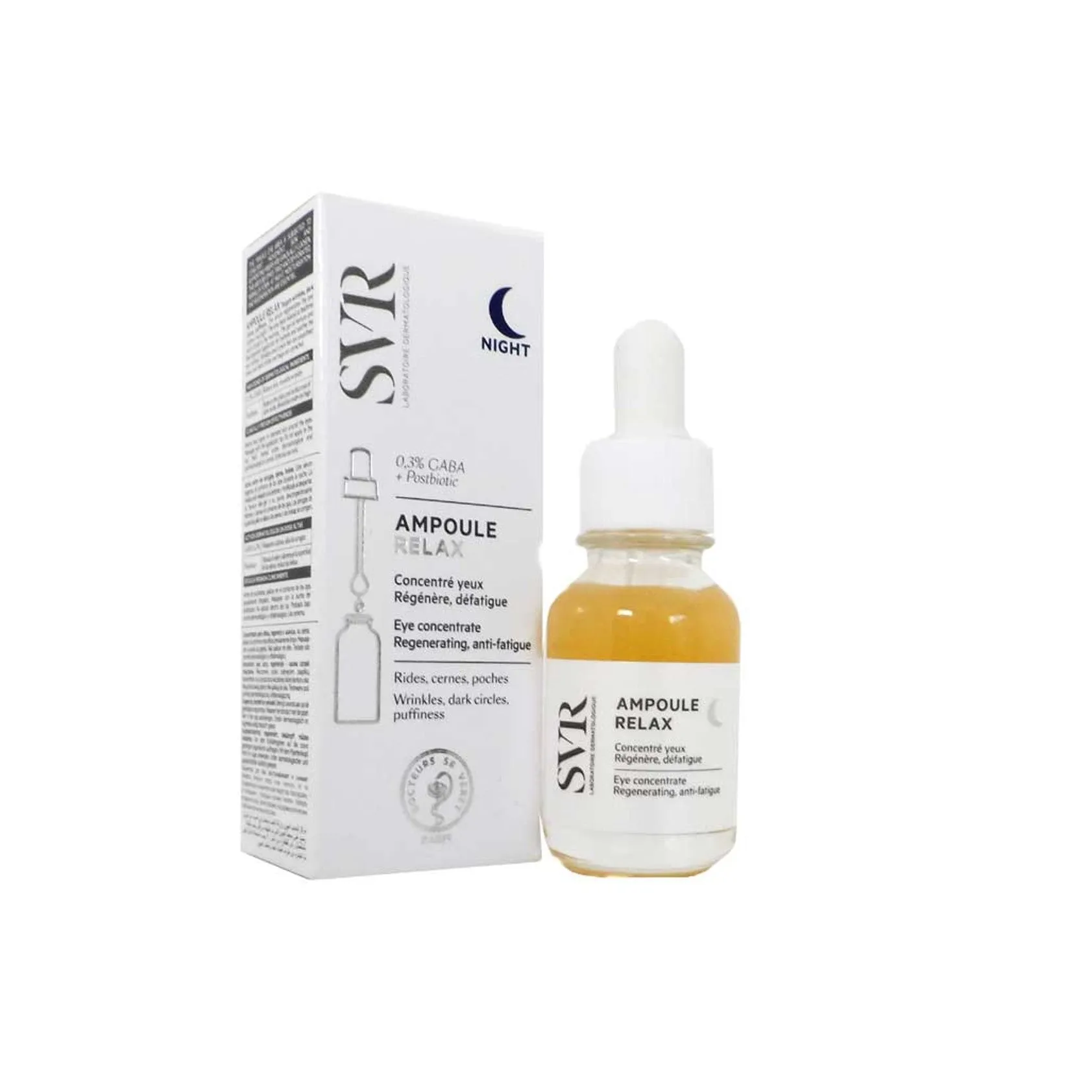 *SVR Ampoule Relax Night Eyes Contour 15ml