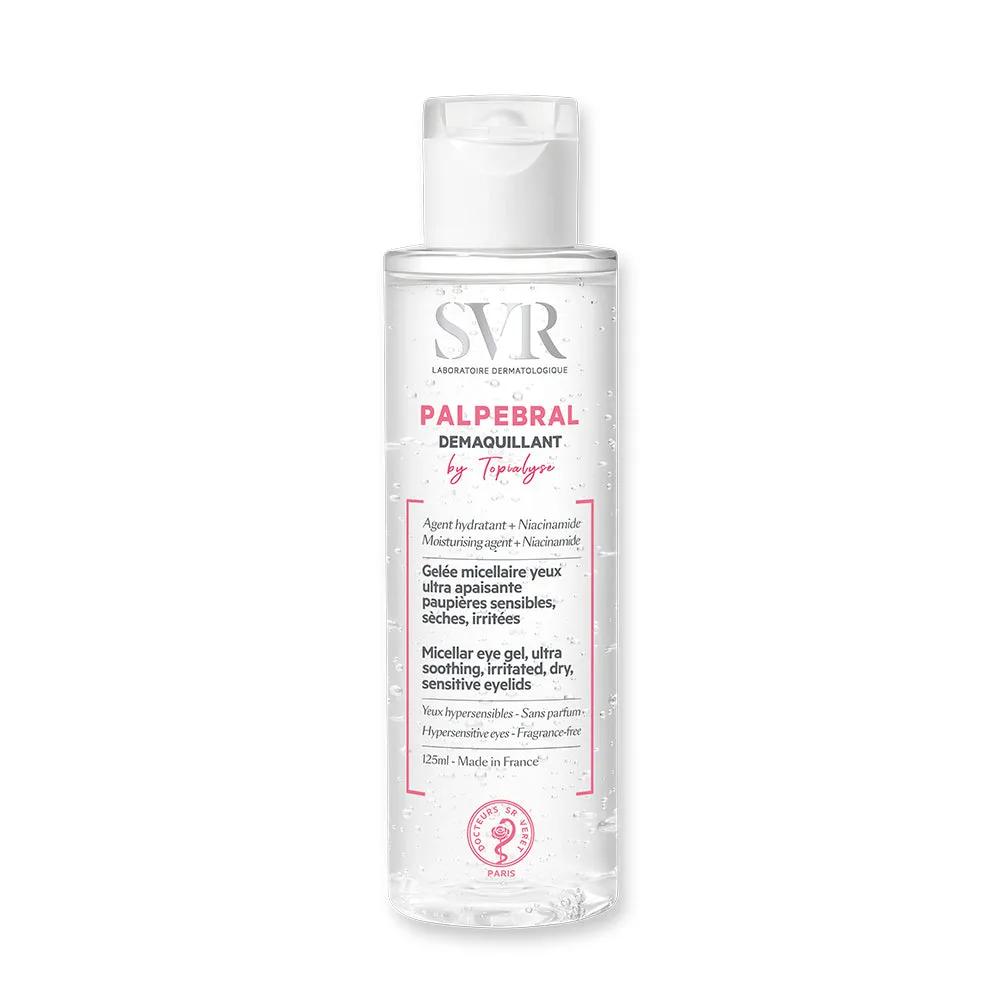 *SVR PALPEBRAL BY TOPIALYSE MAKE-UP REMOVER FOR SENSITIVE EYES (125ML)