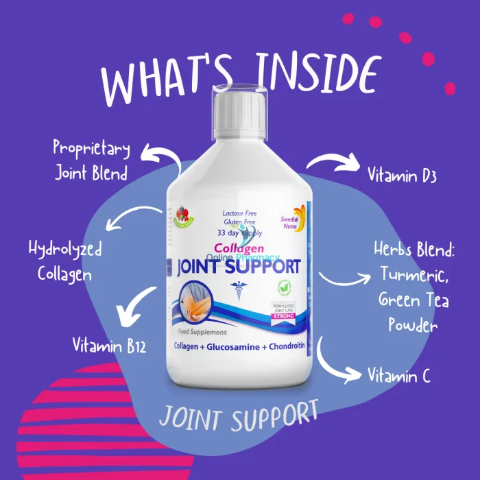 Swedish Nutra Joint Support Liquid - 500ml - Image 2