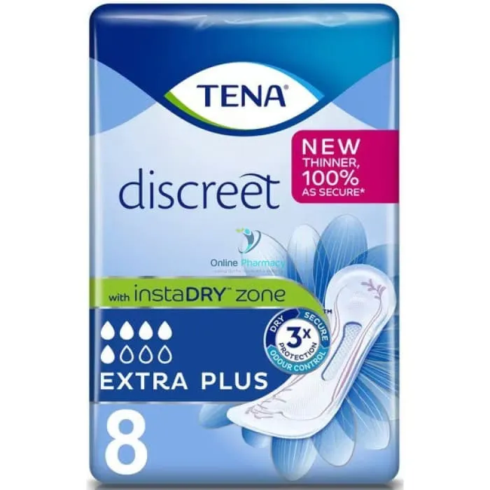 Tena Lady Discreet Extra Plus - 8/16 Pack