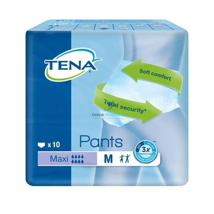 Tena Pants Maxi Medium - 10 Pack