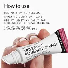The INKEY List Tripeptide Plumbing Lip Balm - Berry Tint 10ml - Image 2