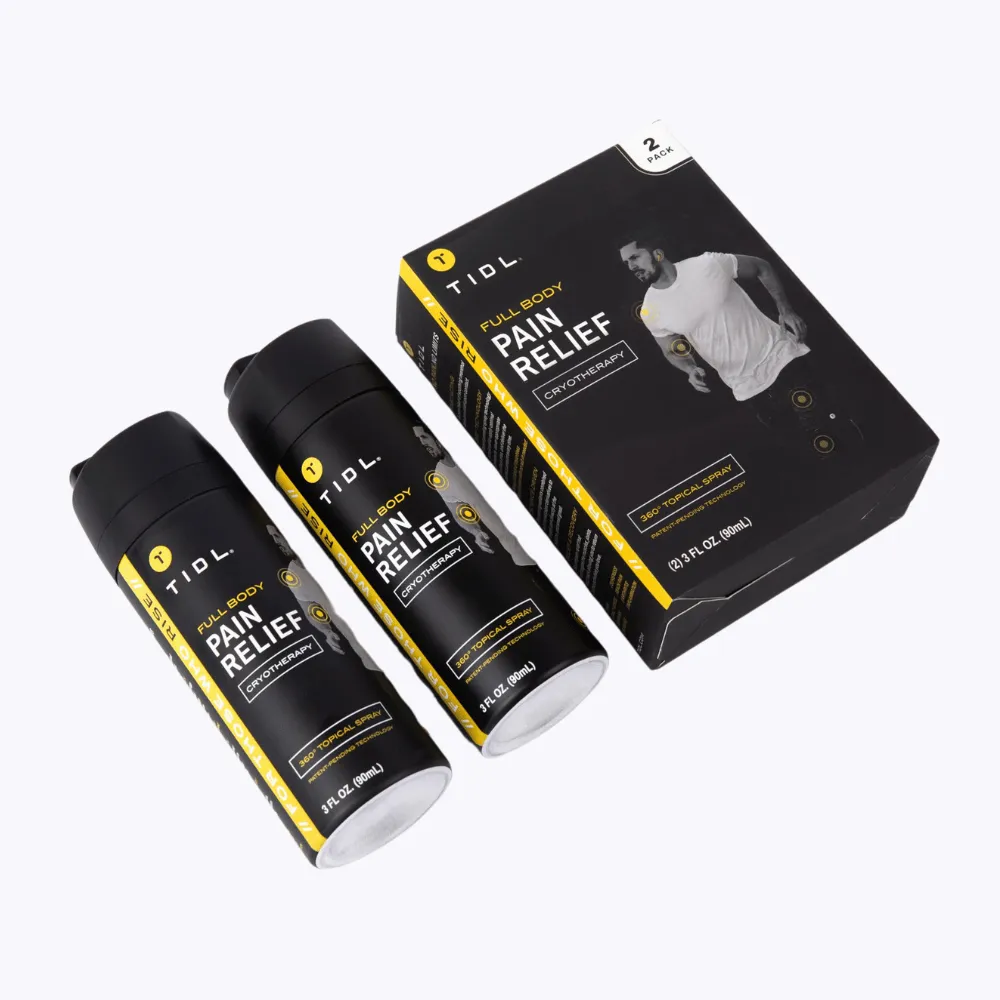 TIDL Cryotherapy Sport Spray - 2 x 90ml Twin Pack - Image 2