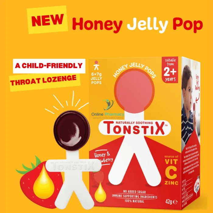 Tonstix Honey Jelly Pops Strawberry - Image 3