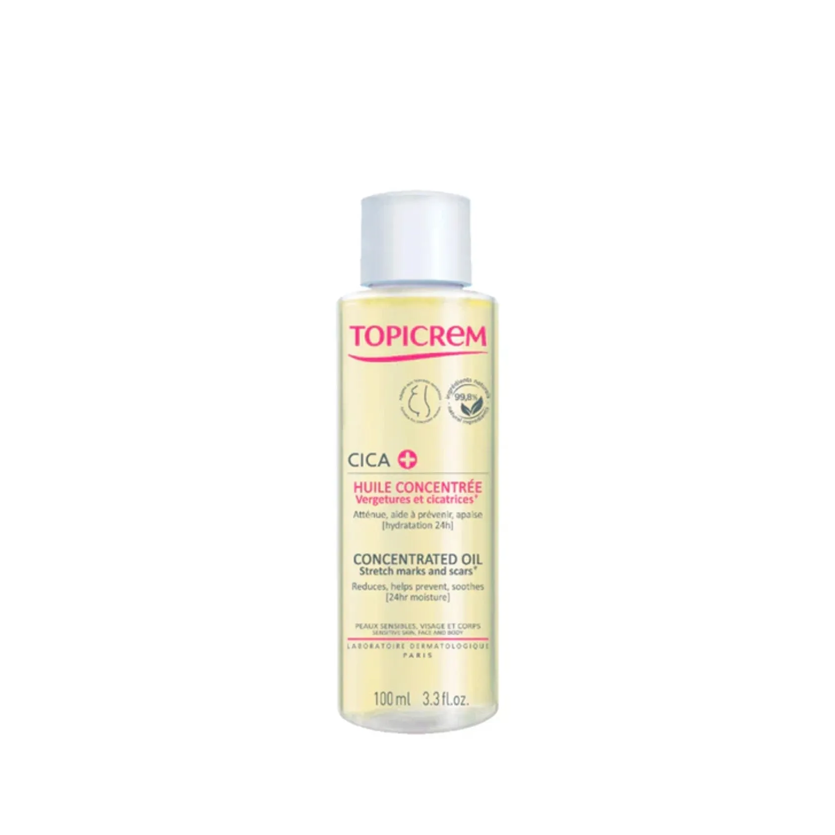 Topicrem Cica + Concentrated Oil For Stretch Marks And Scars 100ml