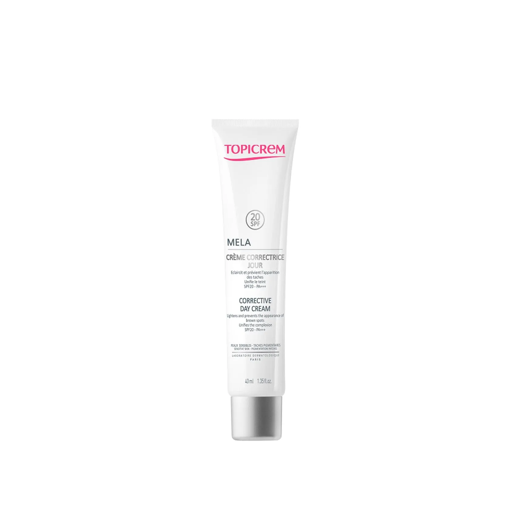Topicrem MELA Corrective Day Cream Spf20 40ml