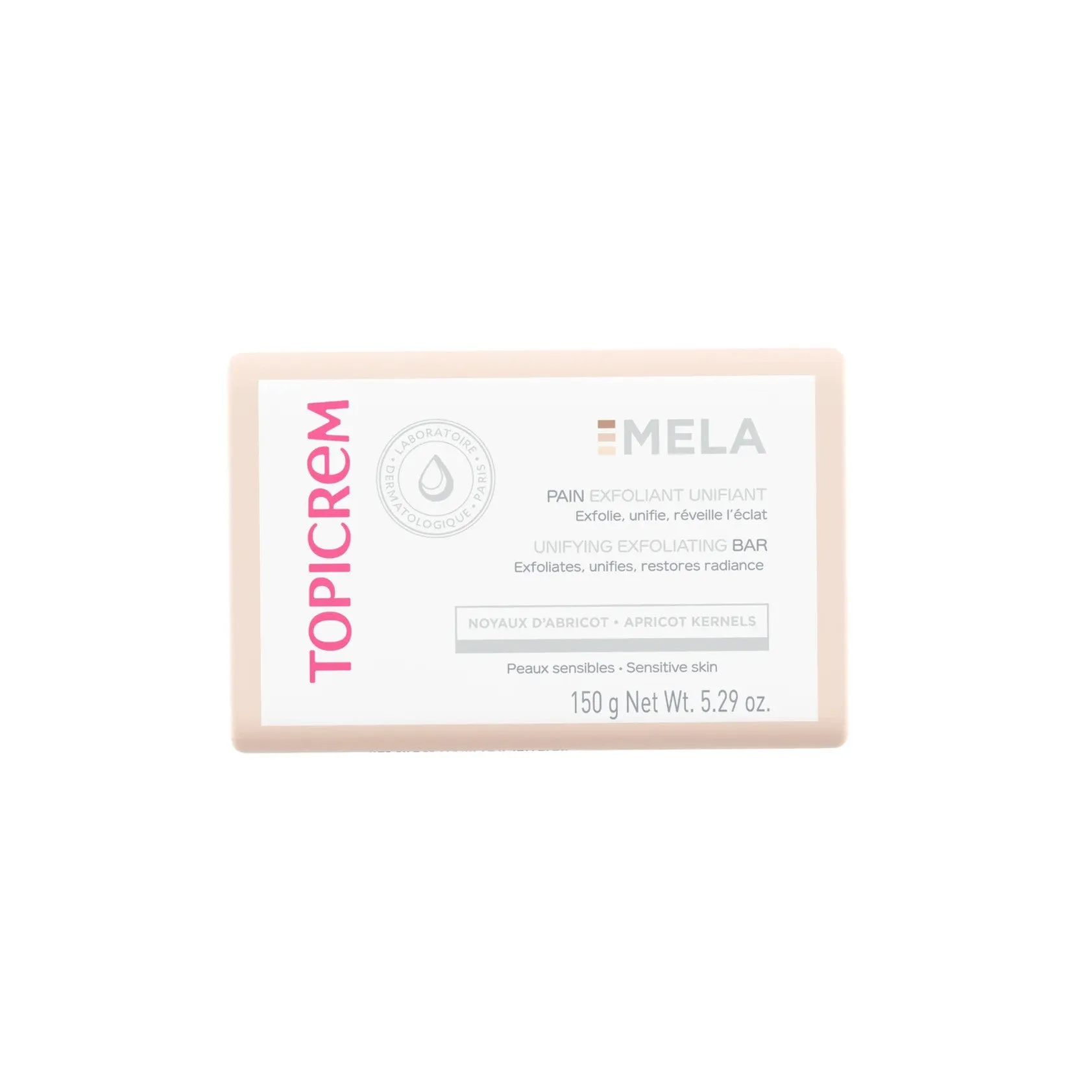 Topicrem MELA Unifying Exfoliating Bar Face and Body 150g