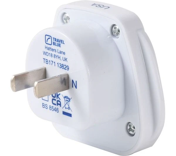 Travel Blue UK To USA Adaptor
