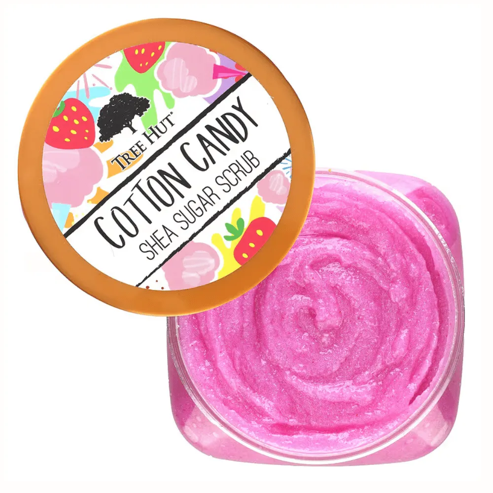 Tree Hut Cotton Candy Shea Sugar Scrub 510g - Image 2
