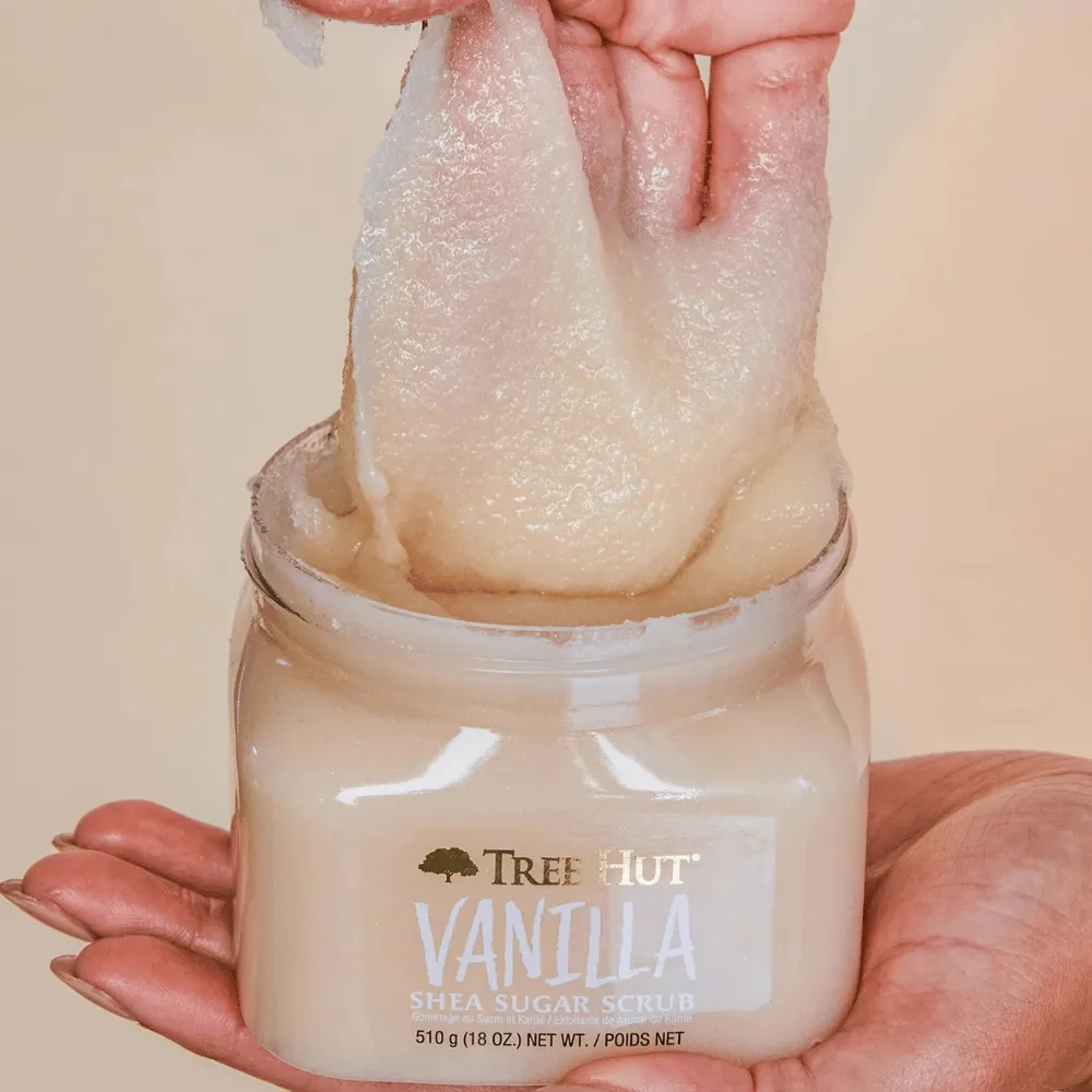 Tree Hut Vanilla Shea Sugar Scrub 510g - Image 2