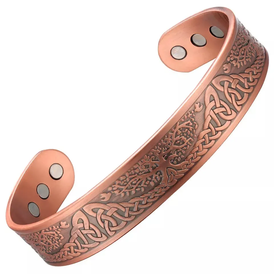 Tree of Life Copper Bracelet - Image 12