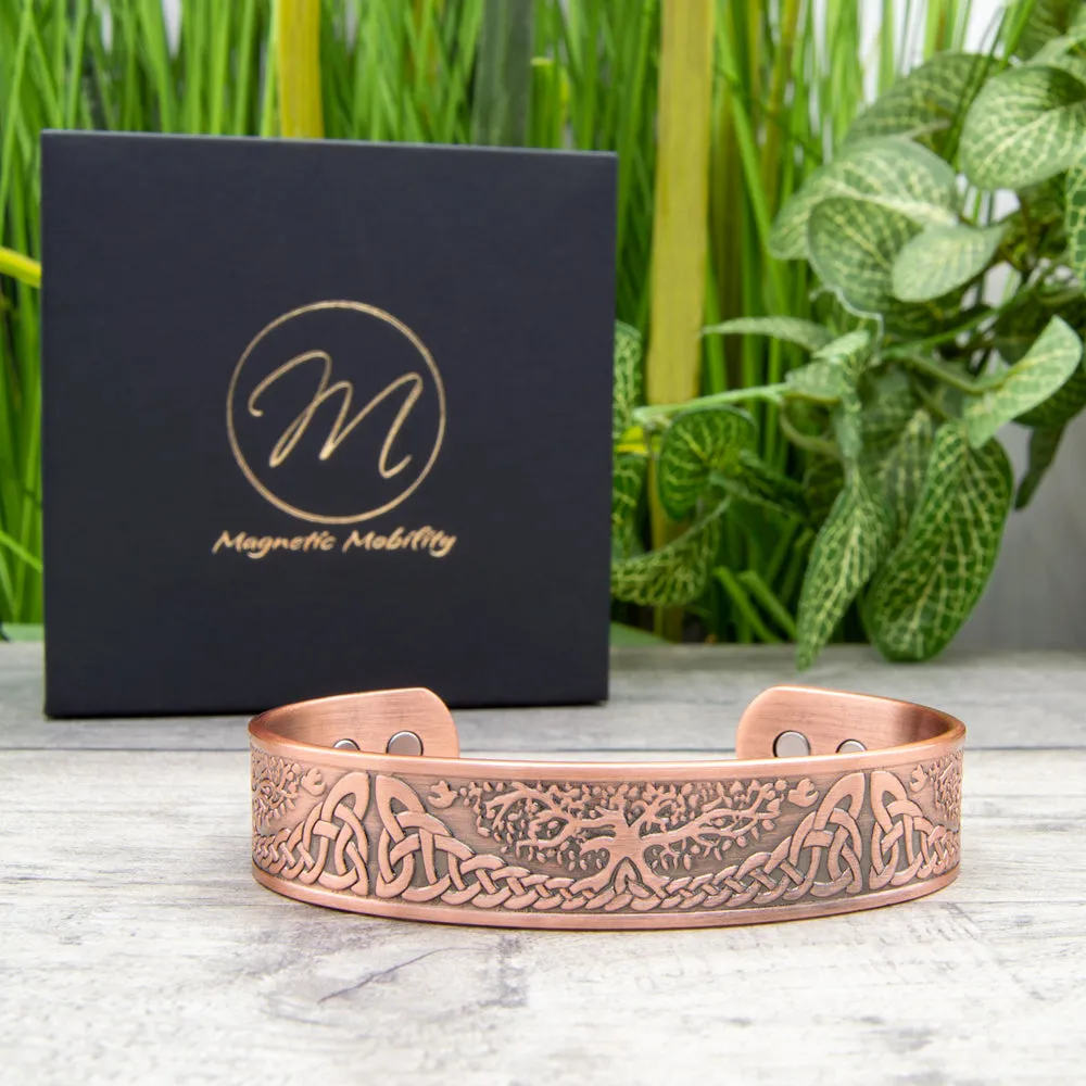 Tree of Life Copper Bracelet - Image 3