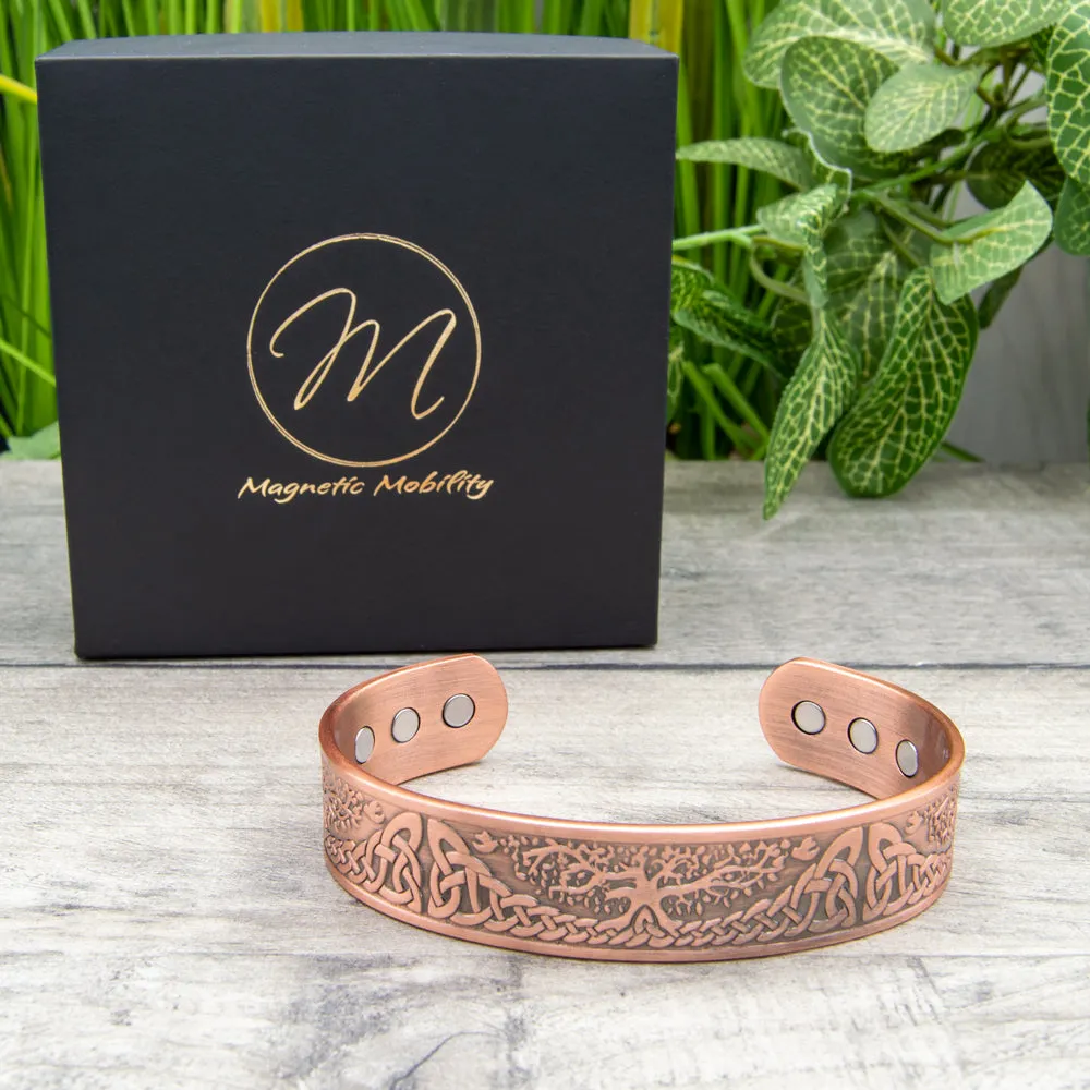 Tree of Life Copper Bracelet - Image 4
