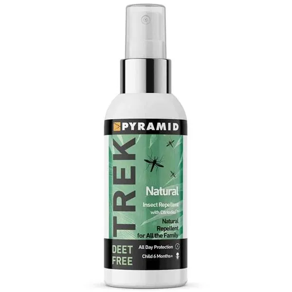 Trek Natural Deet Free Spray - 60ml