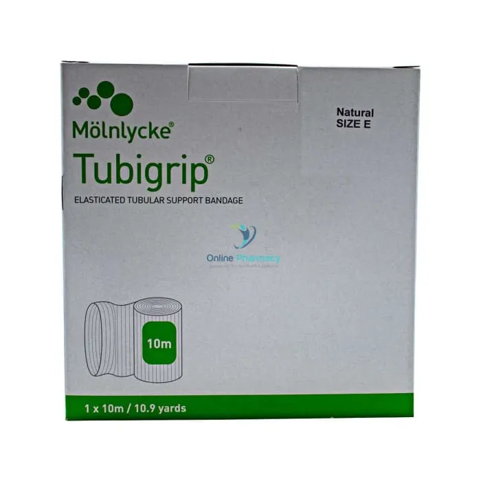 Tubigrip Tubular Bandage Size E (8.7-9.2cm) - 1m or 10m