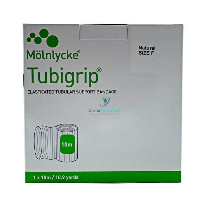 Tubigrip Tubular Bandage Size F (9.7-10.3cm) - 1m or 10m