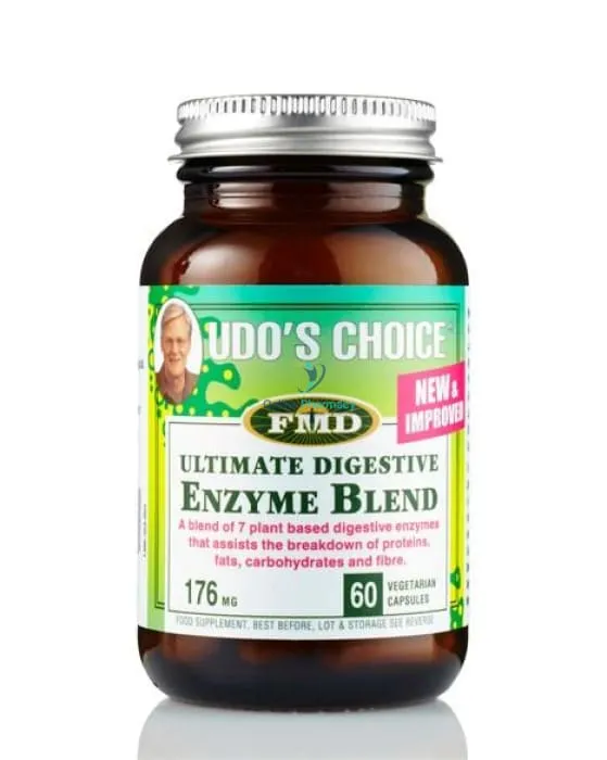 Udos Choice Ultimate Digestive Enzyme Blend - 60 / 90 Capsules