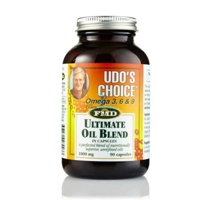 Udos Choice Ultimate Oil Blend Capsules - 60/90/180 Pack
