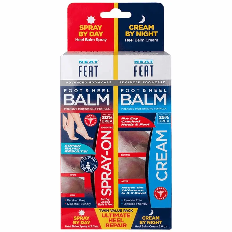 Neat Feat Ultimate Heel Repair - 2-in-1 Spray and Cream Value Pack - Image 3