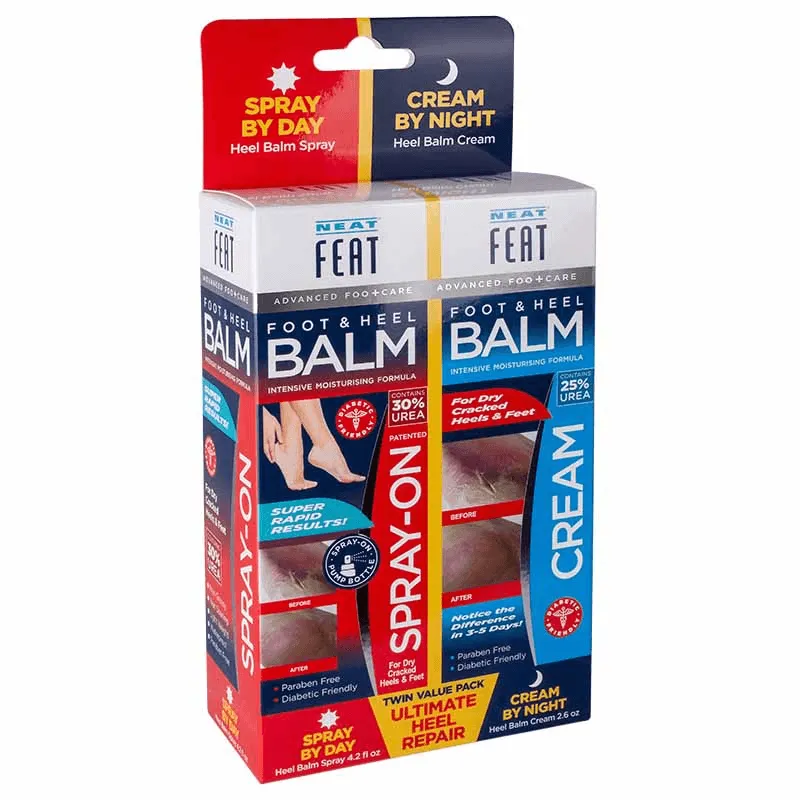 Neat Feat Ultimate Heel Repair - 2-in-1 Spray and Cream Value Pack - Image 4