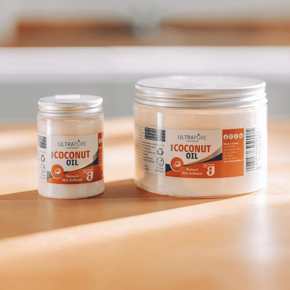 Ultrapure 100% Pure Coconut Oil 100g / 450g - Image 2