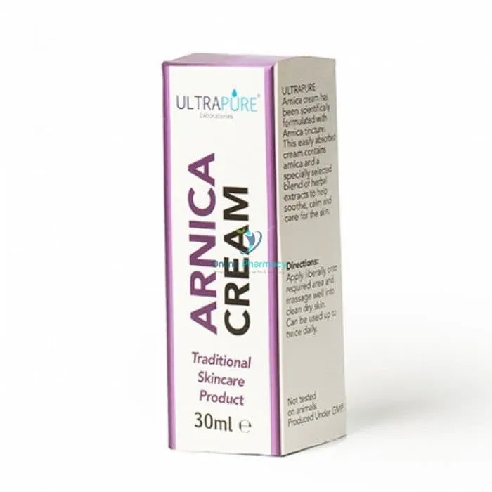 Ultrapure Arnica Cream - 30ml - Image 2