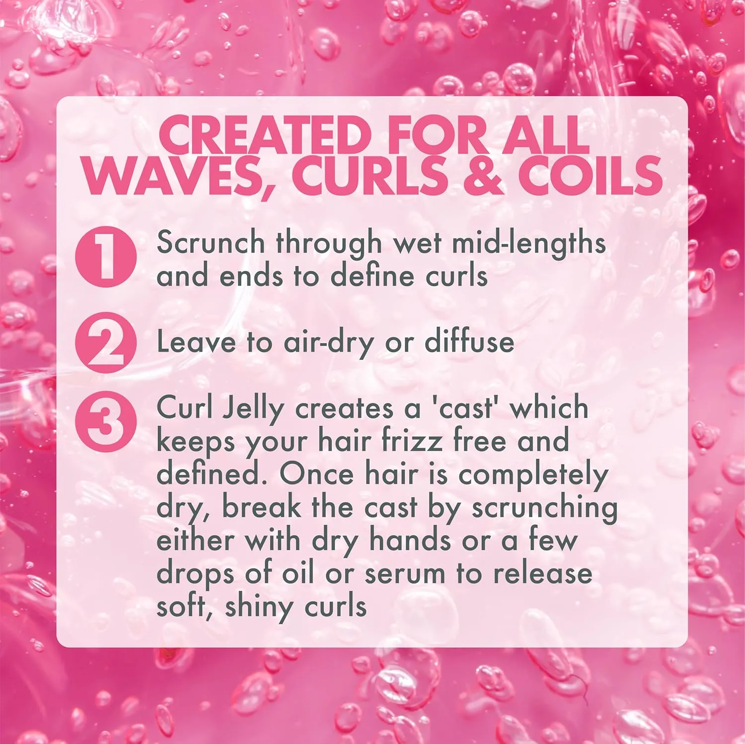 Umberto Giannini Curl Jelly Scrunching Jelly - 200ml - Image 5