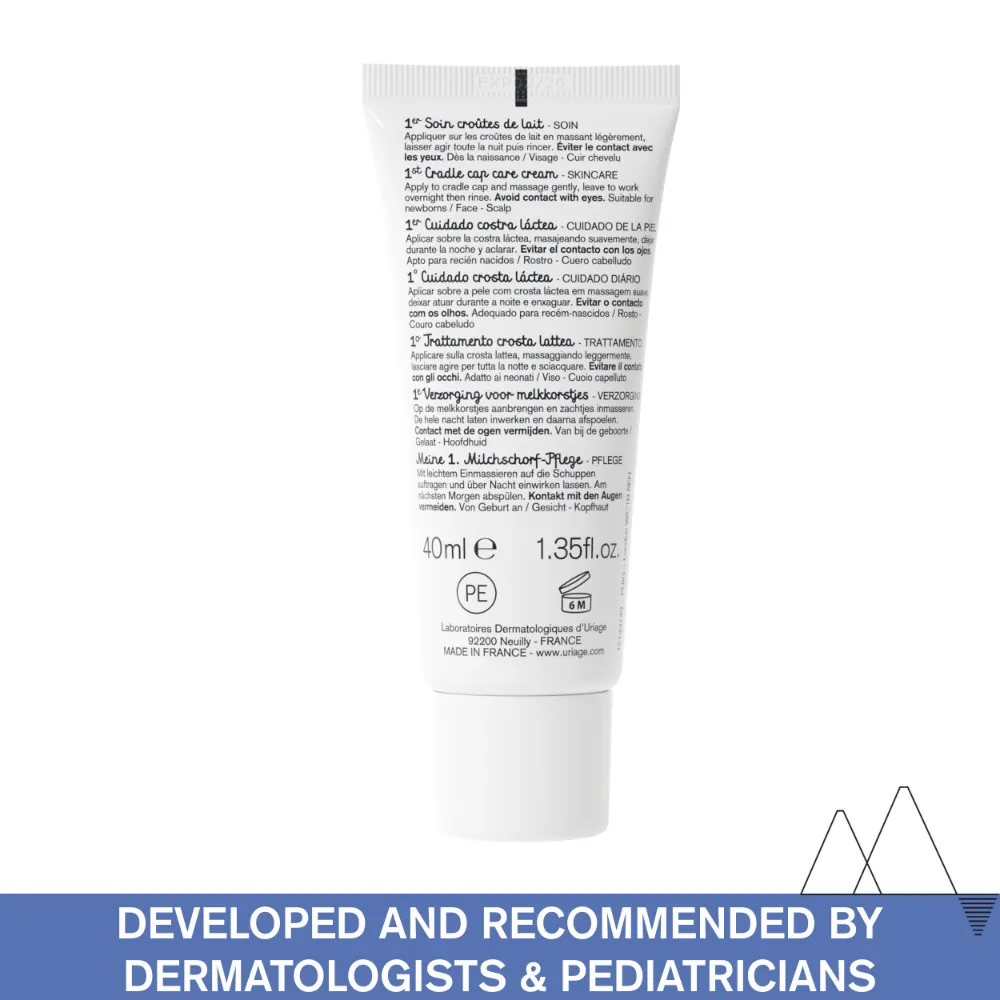 Uriage Baby's 1st Soothing Cradle Cap Care Regulating Cream 40ml - Image 2
