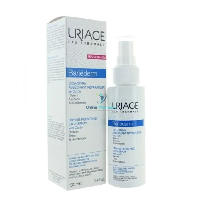 Uriage Bariederm Drying Repairing Cica-Spray 100ml