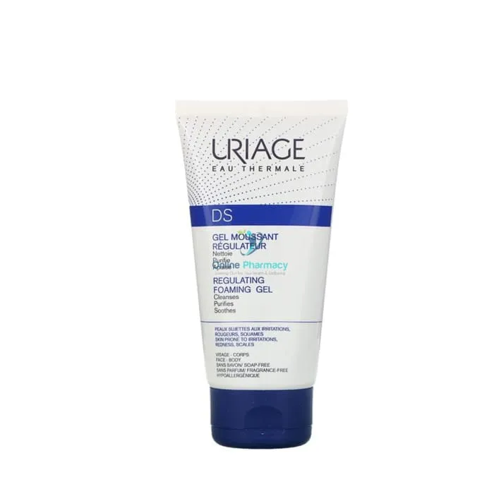 Uriage D.S. Regulating Foaming Cleansing Gel 150ml