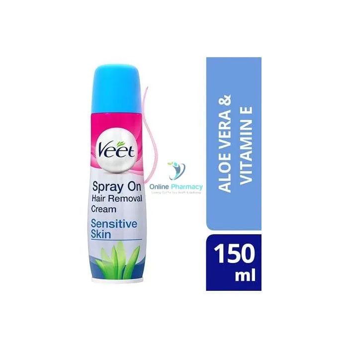 Veet Spray On Cream for Sensitive Skin