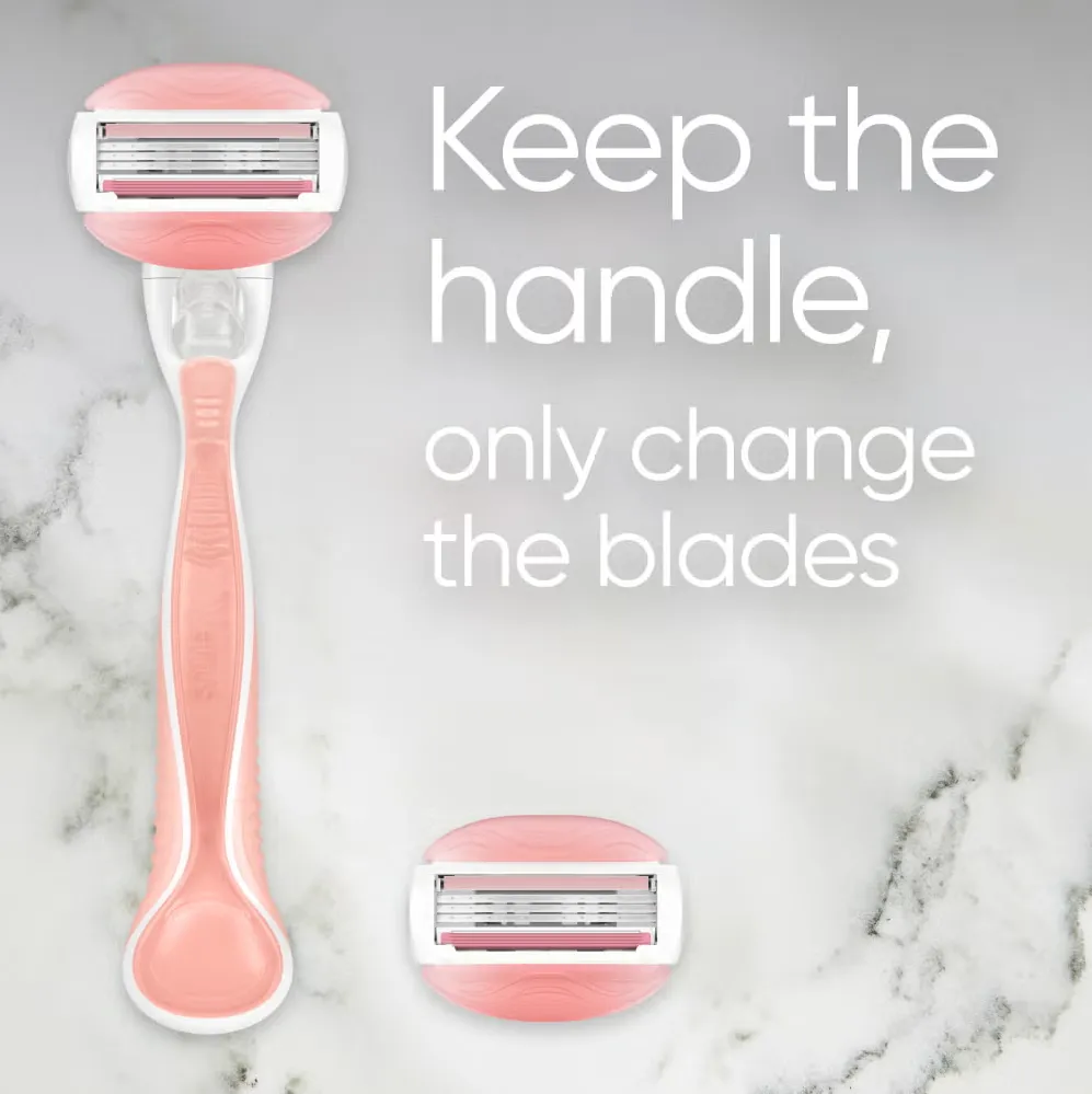 Venus Spa Breeze Razor + 8 Blades - Image 2