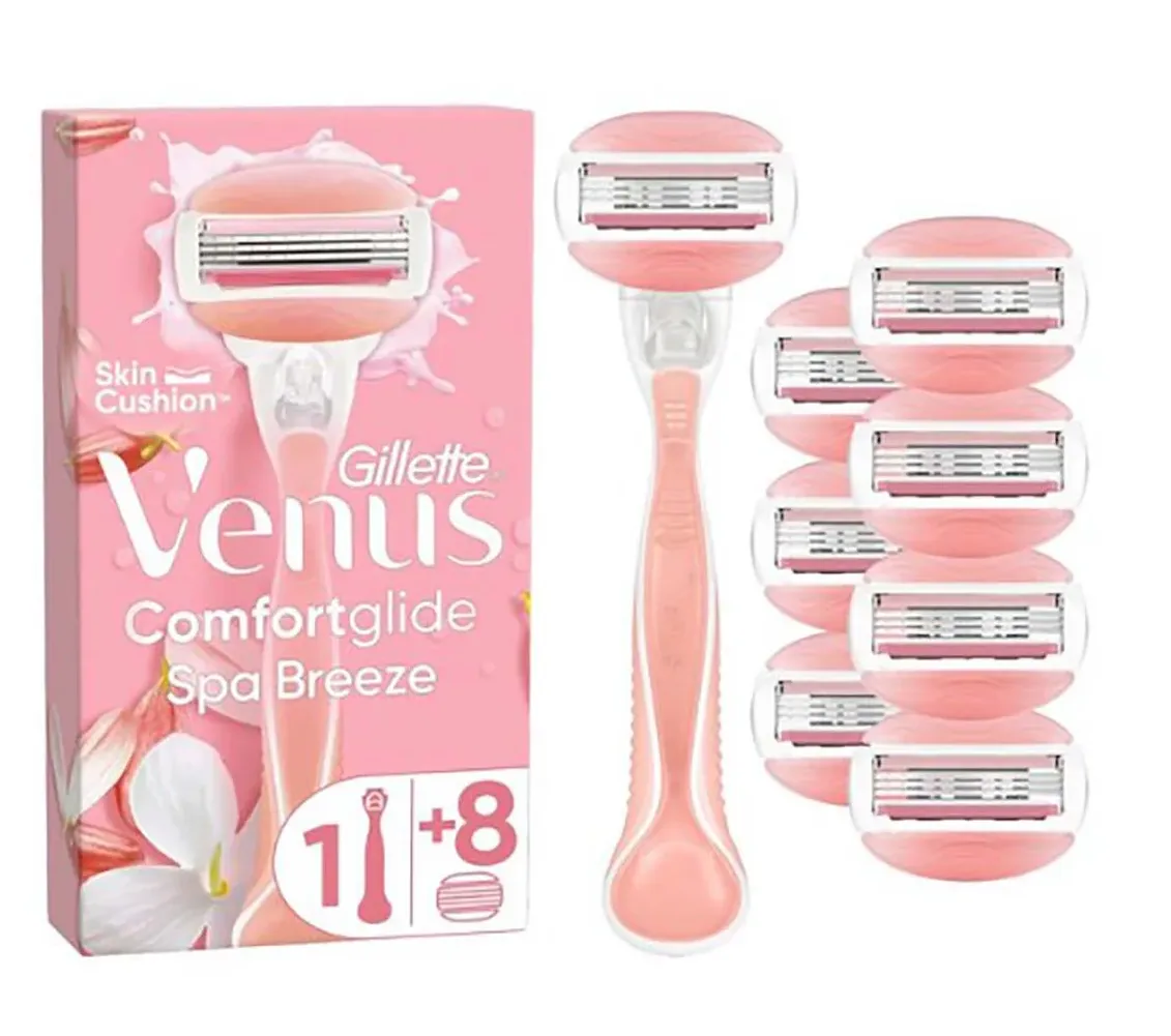 Venus Spa Breeze Razor + 8 Blades - Image 3