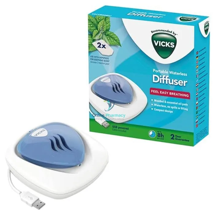 Vicks Portable Waterless Diffuser Unit
