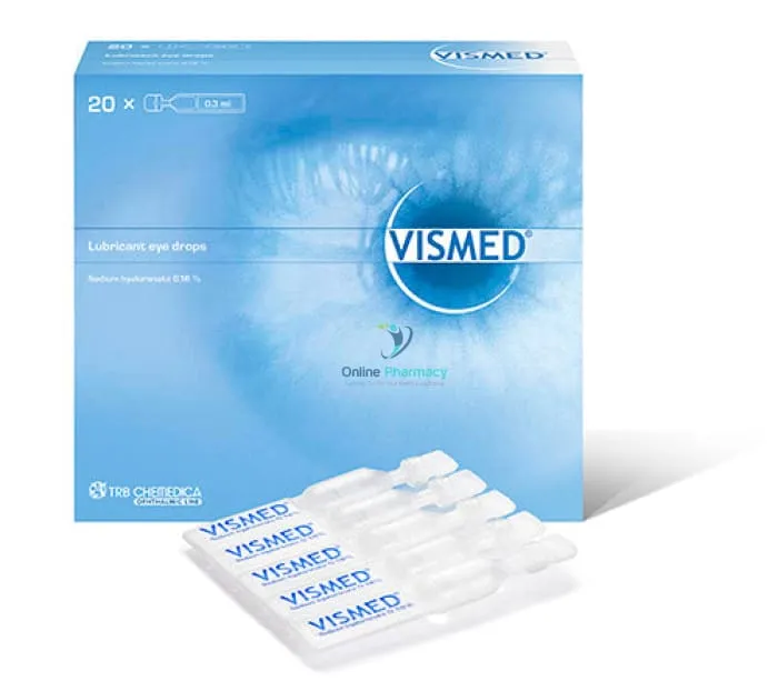 Vismed Lubricant Eye Drops - 20 Doses
