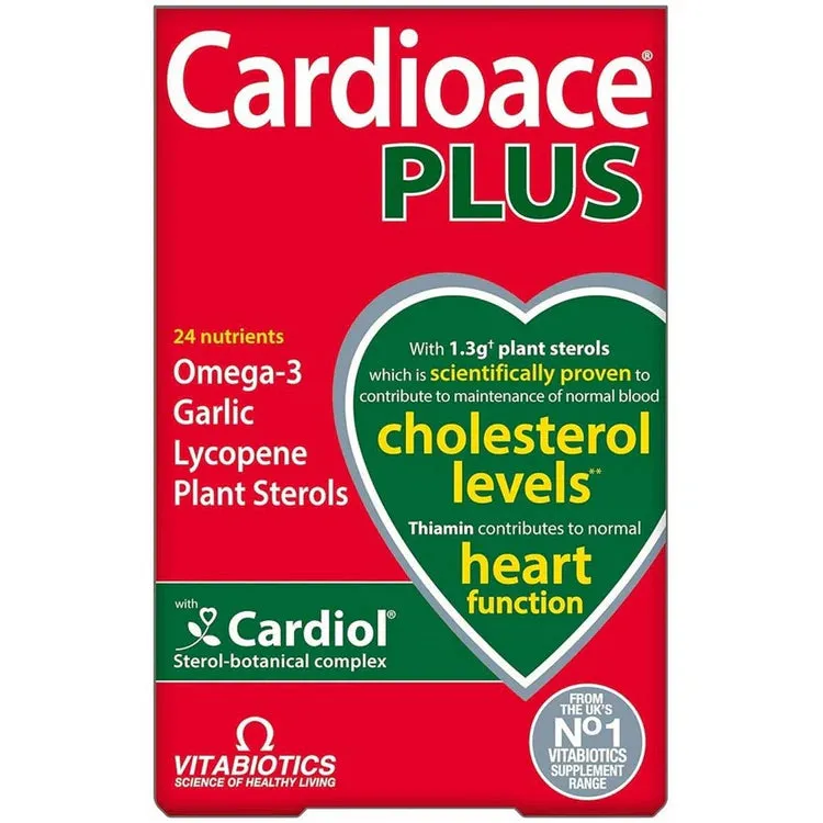 Vitabiotics Cardioace Plus 60 Capsules