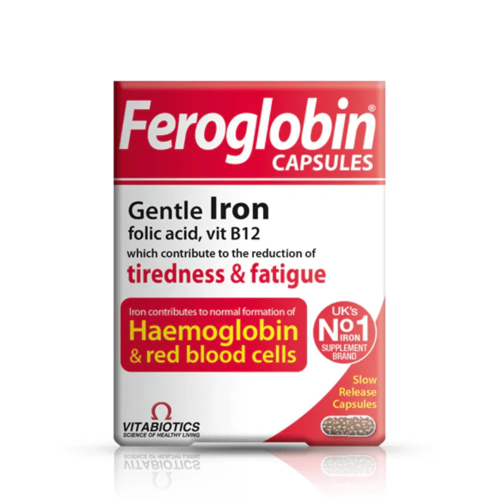 Vitabiotics Feroglobin B12 - 30 Capsules