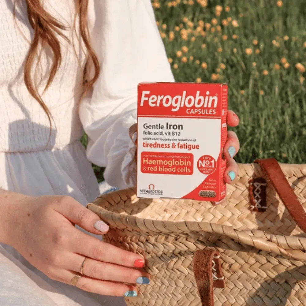 Vitabiotics Feroglobin B12 - 30 Capsules - Image 3